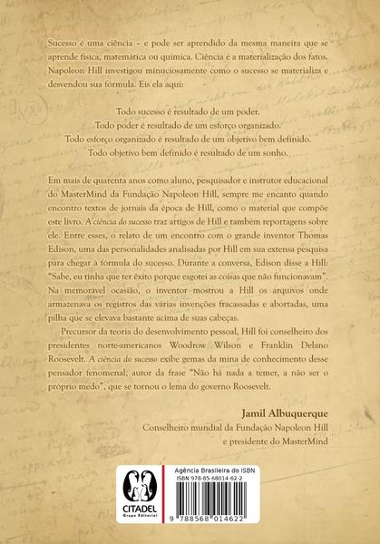 Livro - A ciência do sucesso Imagem de Livro - A ciência do sucesso