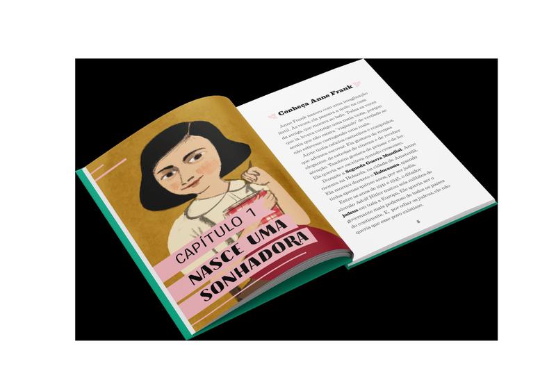 Livro - A História de Anne Frank Imagem de Livro - A História de Anne Frank