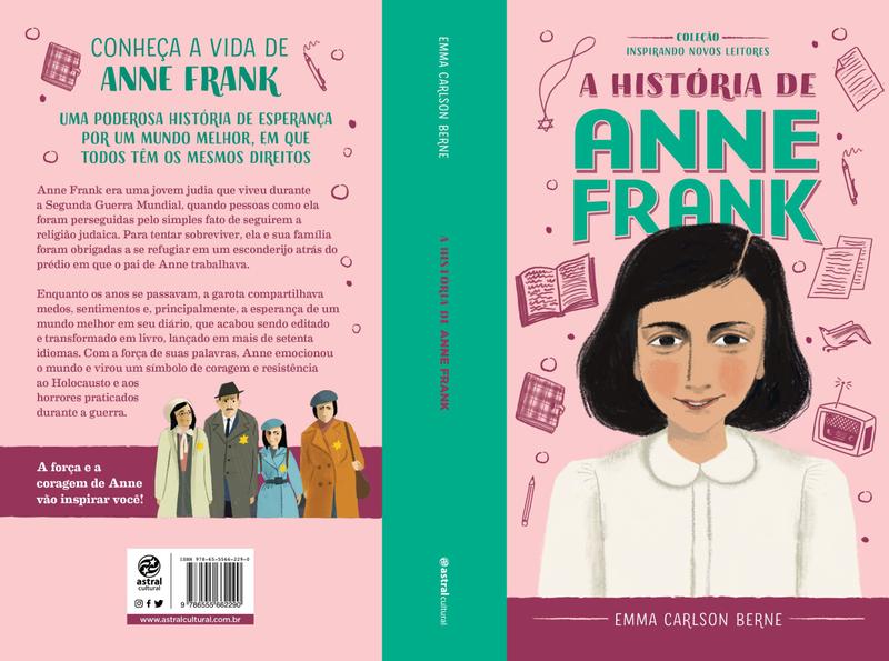 Livro - A História de Anne Frank Imagem de Livro - A História de Anne Frank