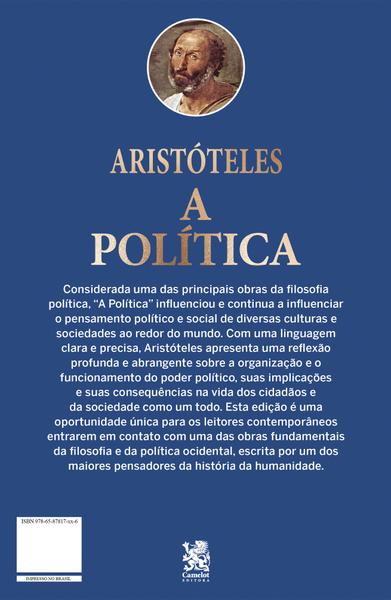 Imagem de Livro - A Política de Aristóteles