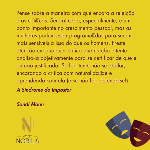 Imagem de Livro - A síndrome do impostor