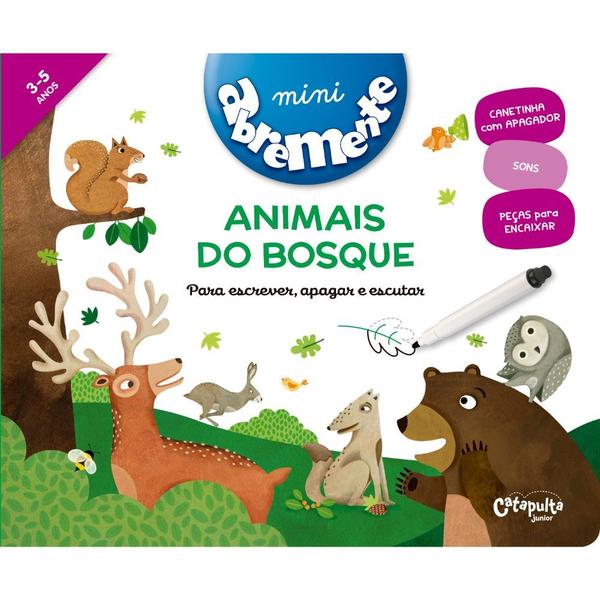 Imagem de Livro - Abremente Mini: Animais do Bosque