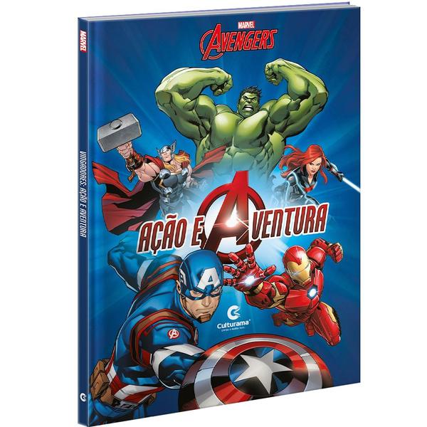 Imagem de Livro - Ação e Aventura Marvel Vingadores