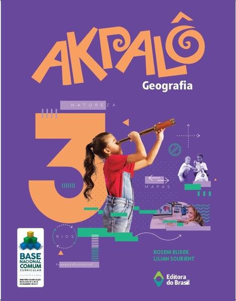 Imagem de Livro - Akpalô Geografia - 3º ano - Ensino fundamental I