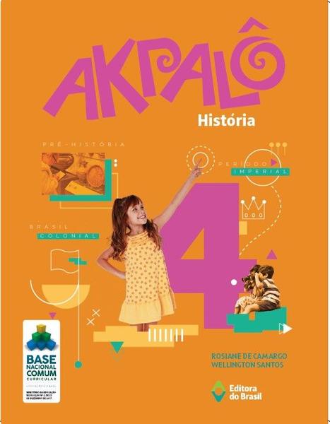 Imagem de Livro - Akpalô História - 4º ano - Ensino fundamental I