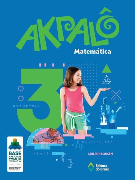 Imagem de Livro - Akpalô Matemática - 3º ano - Ensino fundamental I