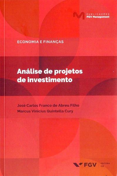 Imagem de Livro - Analise De Projetos De Investimento