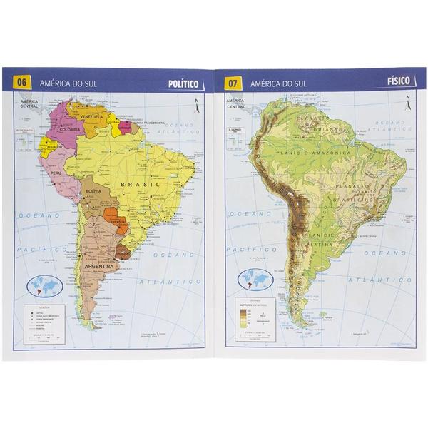 Imagem de Livro - Atlas Geográfico Escolar (32 Páginas)