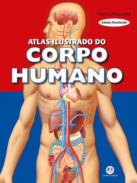 Imagem de Livro Atlas ilustrado corpo humano+ Atlas Escolar Geográfico