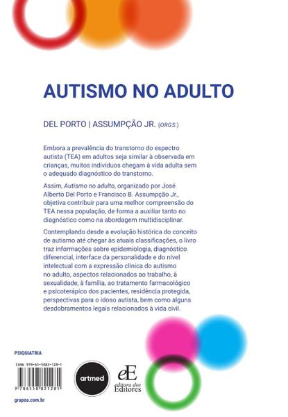 Imagem de Livro - Autismo no Adulto