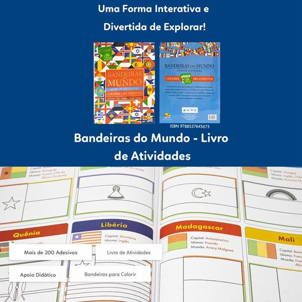 Imagem de Livro - Bandeiras do Mundo