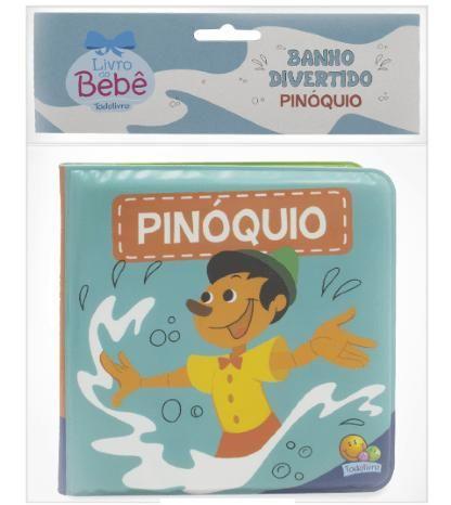 Imagem de Livro banho divertido - pinoquio  982794 - todolivro 