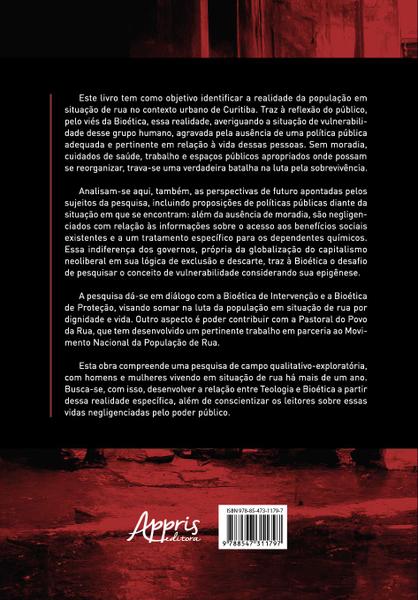 Imagem de Livro - Bioética e vulnerabilidade da população em situação de rua