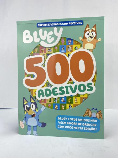 Imagem de Livro - Bluey Superlivro de Adesivos&nbsp;500 adesivos