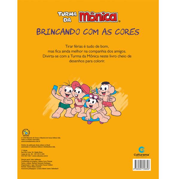 Imagem de Livro - BRINCANDO COM AS CORES - MAGALI FÉRIAS COM LÁPIS