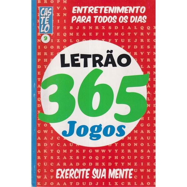 Imagem de Livro Caça Palavras Letrão 365 Jogos Série 3 Kit C/4 Volumes