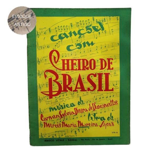 Imagem de Livro canções com cheiro de brasil música de carmen sylvia e letras de mercês maria (estoque antigo)