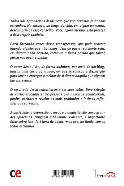 Livro - Caro Estranho Imagem de Livro - Caro Estranho