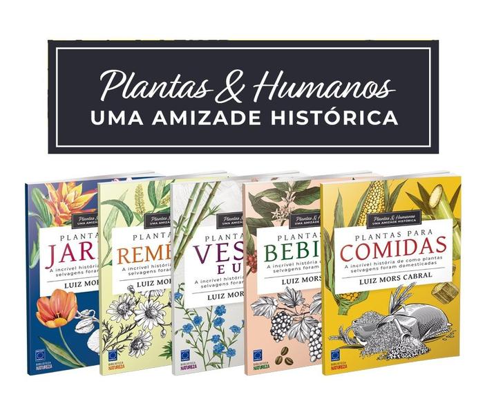 Imagem de Livro - Colecao Plantas E Humanos, Uma Amizade Historica (5 Volumes)