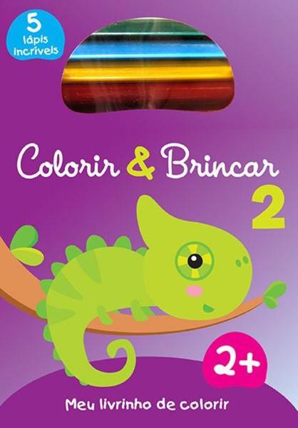 Imagem de Livro - Colorir & brincar 2 : roxo