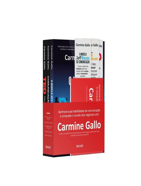 Imagem de Livro - Combo Carmine Gallo: Aprimore suas habilidades de comunicação e conquiste o mundo dos negócios - 1ª edição 2023