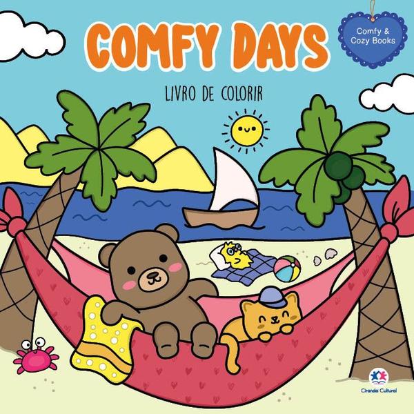 Imagem de Livro - Comfy days - livro de colorir