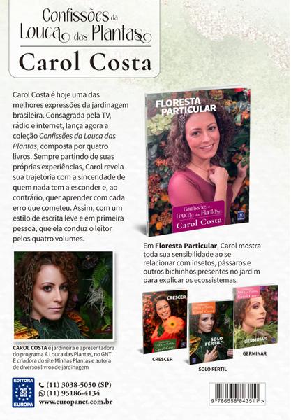 Livro - Confissões da Louca das Plantas - Floresta Particular Imagem de Livro - Confissões da Louca das Plantas - Floresta Particular