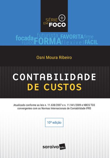 Imagem de Livro - Contabilidade de custos