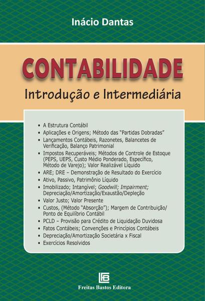 Imagem de Livro - Contabilidade - introdução e intermediária