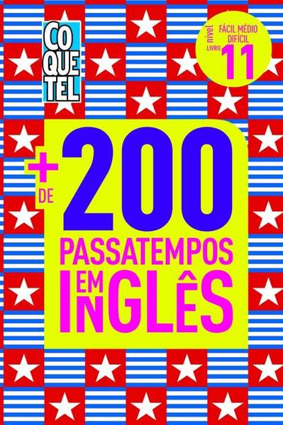 Imagem de Livro Coquetel Mais de 200 Passatempos em Inglês Ed 11