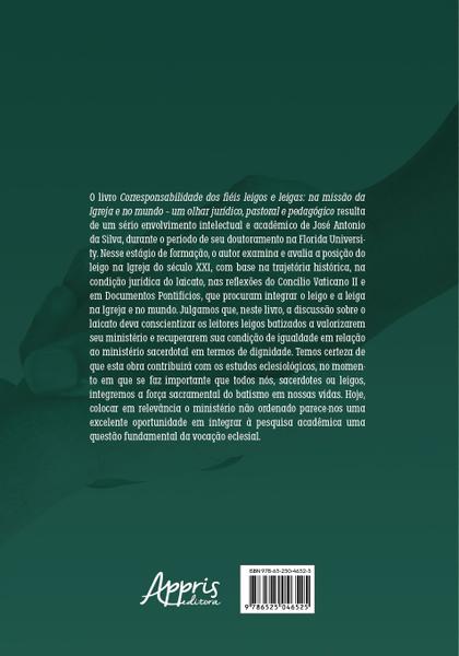 Imagem de Livro - Corresponsabilidade dos fiéis leigos e leigas