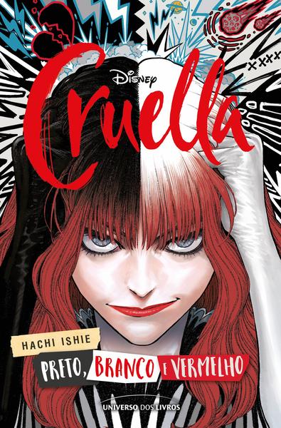 Imagem de Livro - Cruella: preto, branco, vermelho