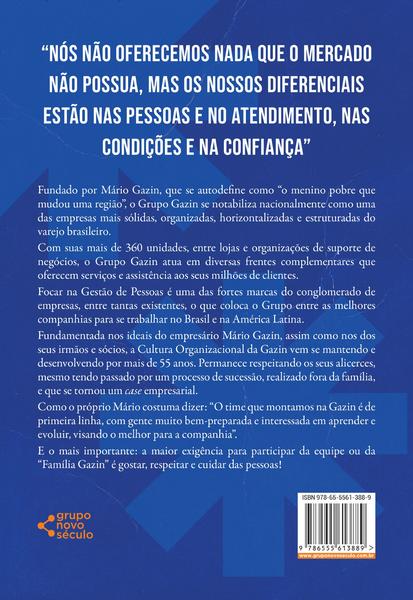 Imagem de Livro - CULTURA ORGANIZACIONAL GAZIN