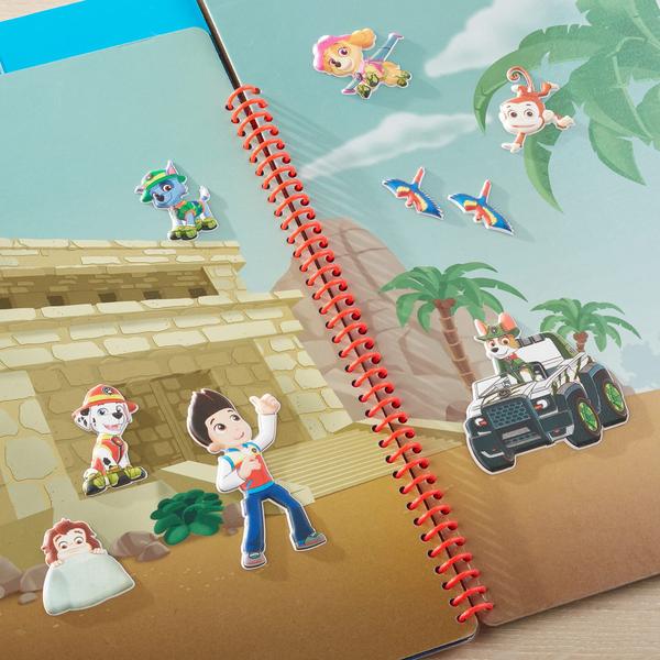 Imagem de Livro de adesivos Melissa & Doug PAW Patrol reutilizável Puffy 3+