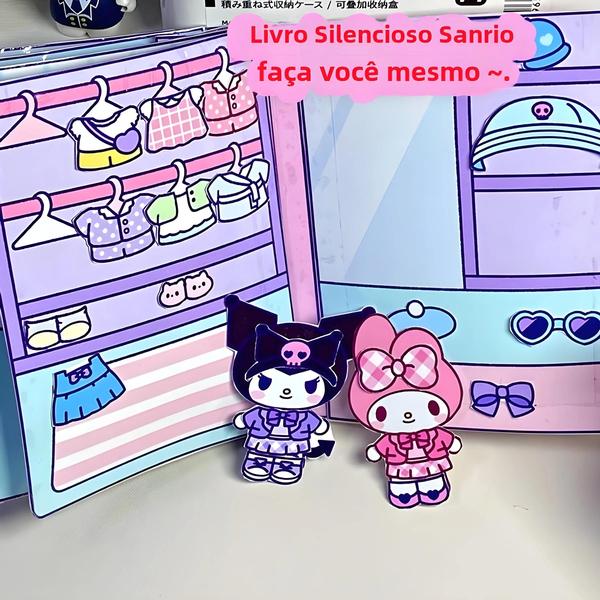 Imagem de Livro de Atividades DIY Sanrio - Kuromi, Cinnamoroll e My Melody