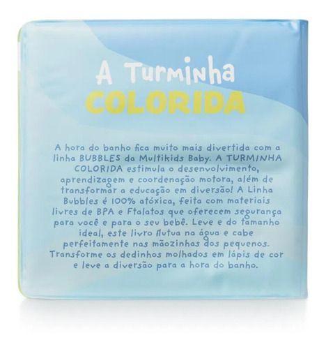 Imagem de Livro De Banho A Turminha Colorida +4m Multikids Baby