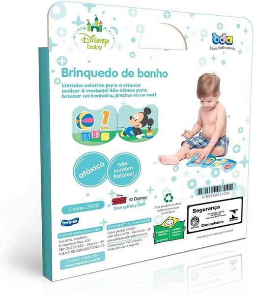Livro de banho - disney baby - toyster Imagem de Livro de banho - disney baby - toyster