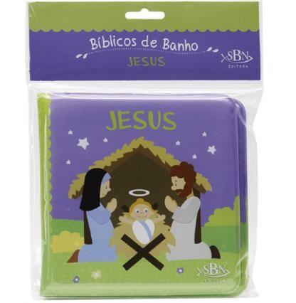 Imagem de Livro de banho divertido biblico - jesus  486785 - todolivro 