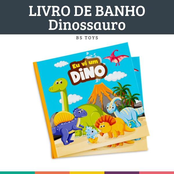 Imagem de Livro de Banho Eu Vi Um Dino Leitura Infantil BS Toys