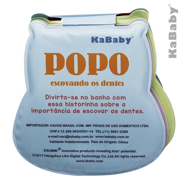 Livro De Banho Hipopótamo Azul - Kababy Imagem de Livro De Banho Hipopótamo Azul - Kababy