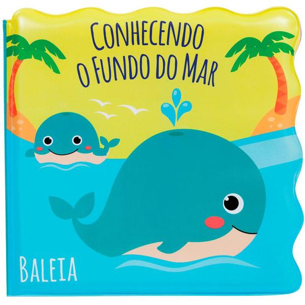 Livro de Banho para Bebês Conhecendo o Fundo do Mar Buba Imagem de Livro de Banho para Bebês Conhecendo o Fundo do Mar Buba