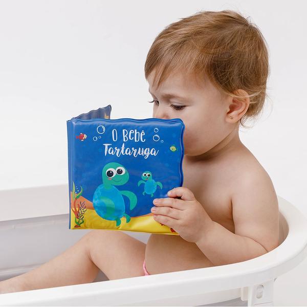 Livro de Banho para Bebês Conhecendo o Fundo do Mar Buba Imagem de Livro de Banho para Bebês Conhecendo o Fundo do Mar Buba