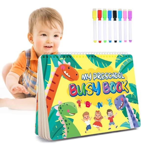 Livro de Montessori Sensorial Atividades de Aprendizado em Inglês Para Crianças Caderno Cards 16 temas - Brastoy Imagem de Livro de Montessori Sensorial Atividades de Aprendizado em Inglês Para Crianças Caderno Cards 16 temas