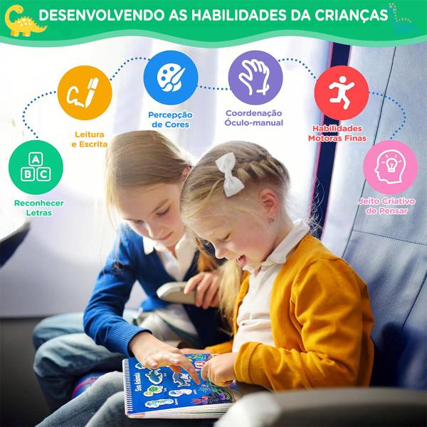 Livro de Montessori Sensorial Atividades de Aprendizado em Inglês Para Crianças Caderno Cards 16 temas - Brastoy Imagem de Livro de Montessori Sensorial Atividades de Aprendizado em Inglês Para Crianças Caderno Cards 16 temas