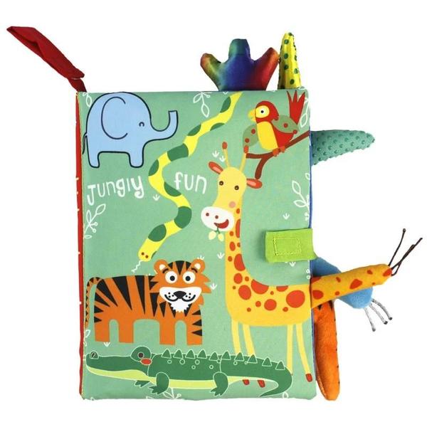 Livro de Pano para Bebês (0-36 Meses) - Chocalho de Papel com Som Imagem de Livro de Pano para Bebês (0-36 Meses) - Chocalho de Papel com Som