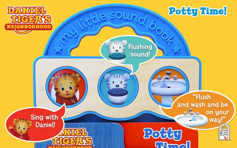 Imagem de Livro de som Cottage Door Press Daniel Tiger's Potty Time