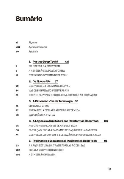 Imagem de Livro - Deep tech e a organização amplificada