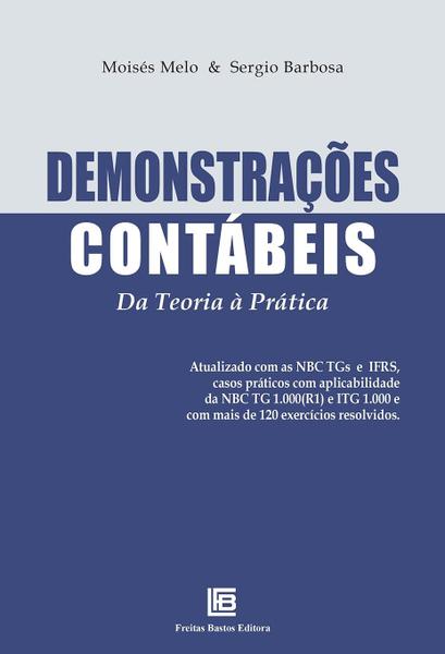 Imagem de Livro - Demonstrações Contábeis