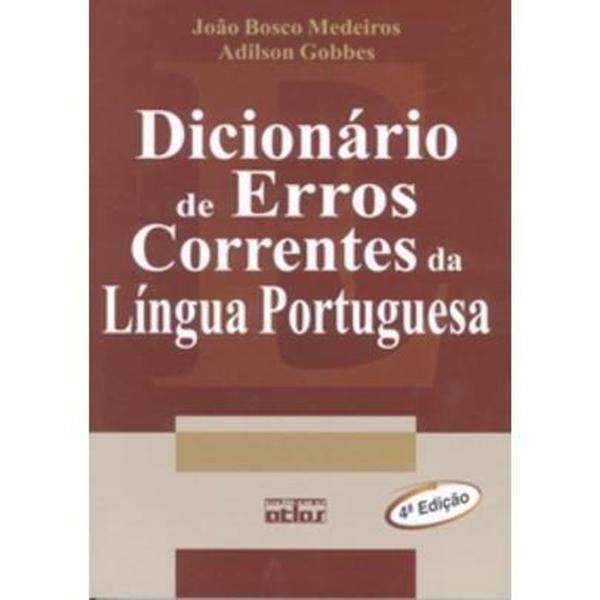 Imagem de Livro - Dicionário de erros correntes da língua portuguesa