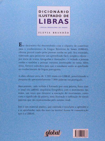 Imagem de Livro - Dicionário Ilustrado de Libras